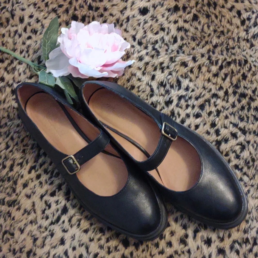 Madewell Freya Lug Sole Maryjane Sz. 9 - Picture 4 of 10